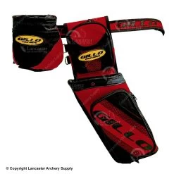 Gillo Field Quiver With Belt And Release Pouch -Shooting Shop 1031317 red