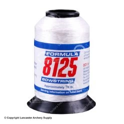 BCY 8125 String Material 1/8# (Black Or White)