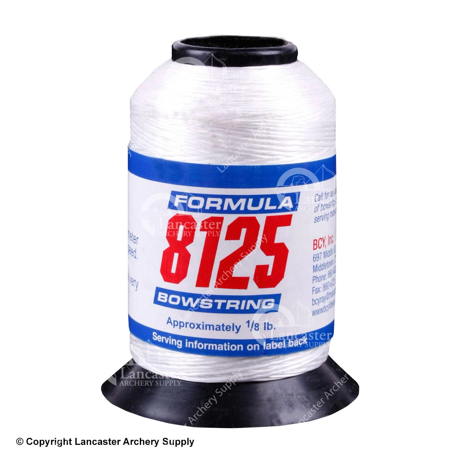 BCY 8125 String Material 1/8# (Black Or White) 3 BCY 8125 String Material 1/8# (Black Or White)