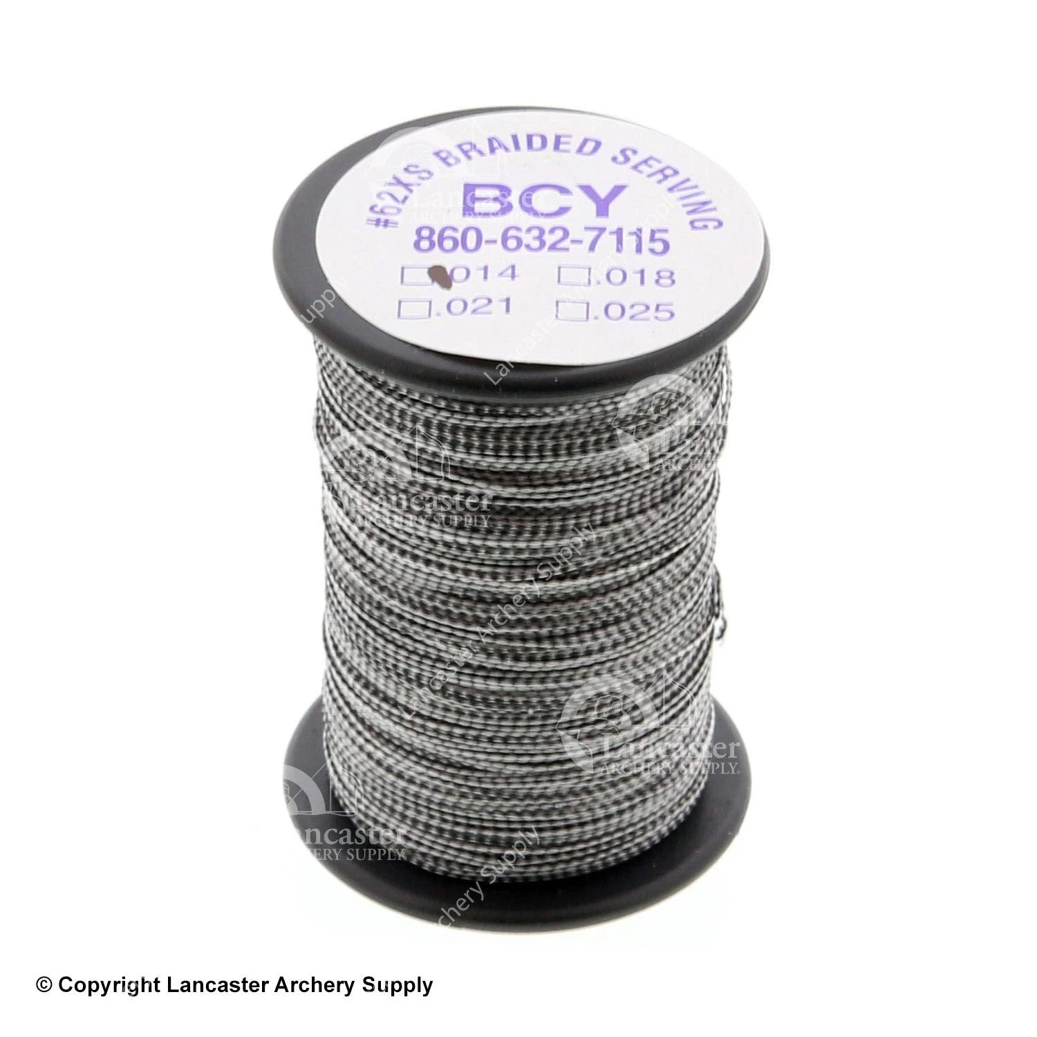 BCY #62XS Braided Serving (.014") 3 BCY #62XS Braided Serving (.014")