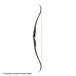 Bear Kodiak Traditional Recurve Bow (Shedua/Purple Heart/Green Glass)