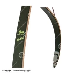 Bear Kodiak Traditional Recurve Bow (Shedua/Purple Heart/Green Glass) -Shooting Shop 1360310 limbs