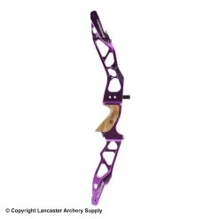Akusta Tenbris 25" ILF Recurve Riser 21 Akusta Tenbris 25" ILF Recurve Riser -Shooting Shop 3440025 purple left