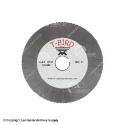 T-Bird 168 Tooth Steel 3" Cut-Off Blade For Wood Arrows