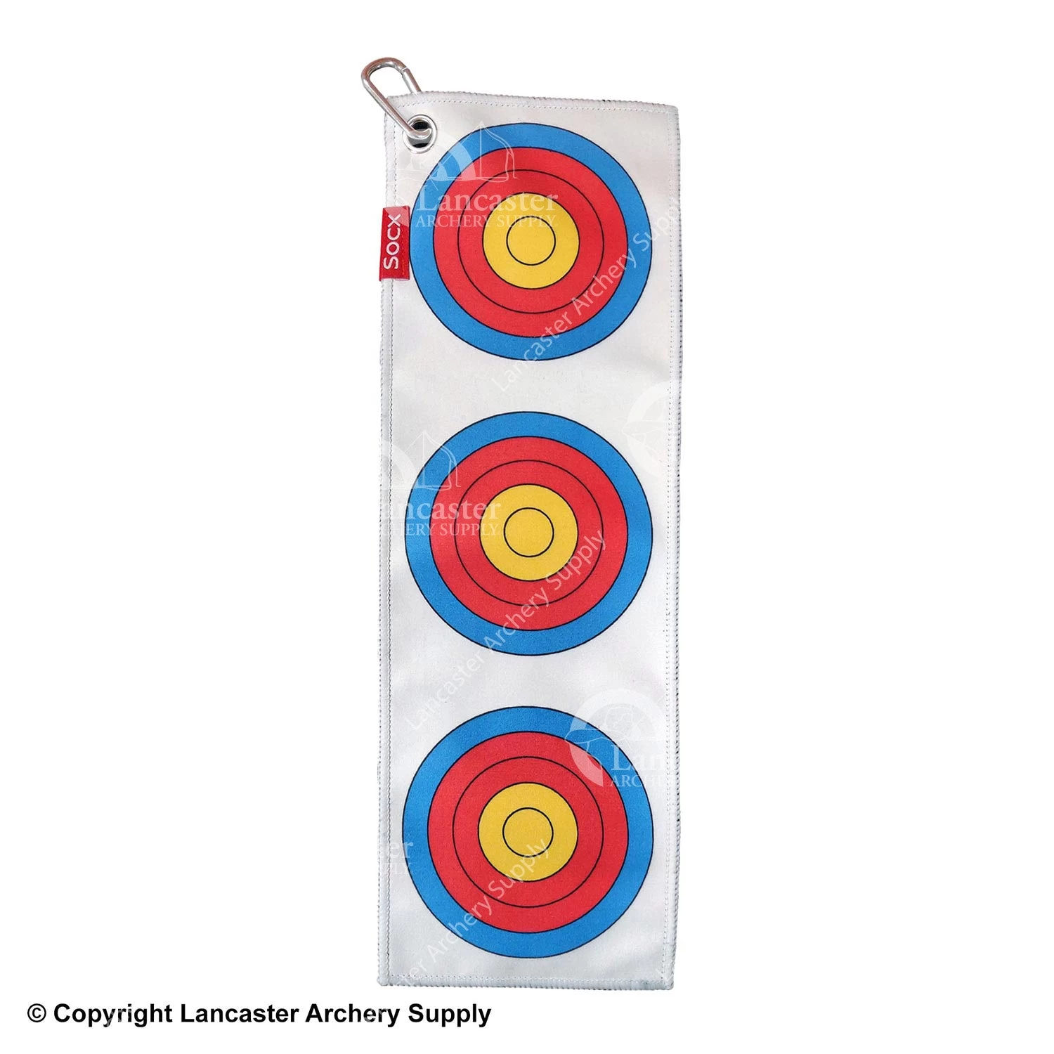 SOCX3 Spot Vertical Target Face Towel 3 SOCX3 Spot Vertical Target Face Towel