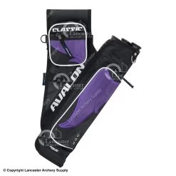 Avalon Classic Target Quiver -Shooting Shop 9000040 blk purple