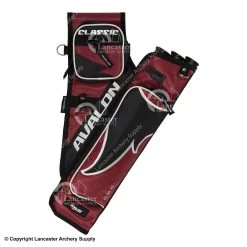 Avalon Classic Target Quiver -Shooting Shop 9000040 dk red