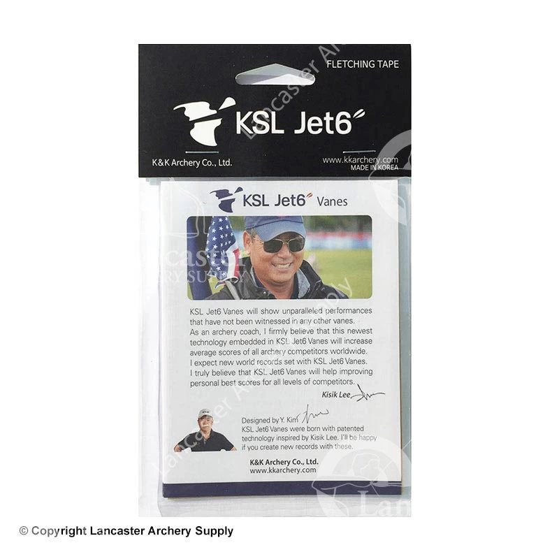 KSL Jet6 Fletching Tape 4 KSL Jet6 Fletching Tape - Image 2
