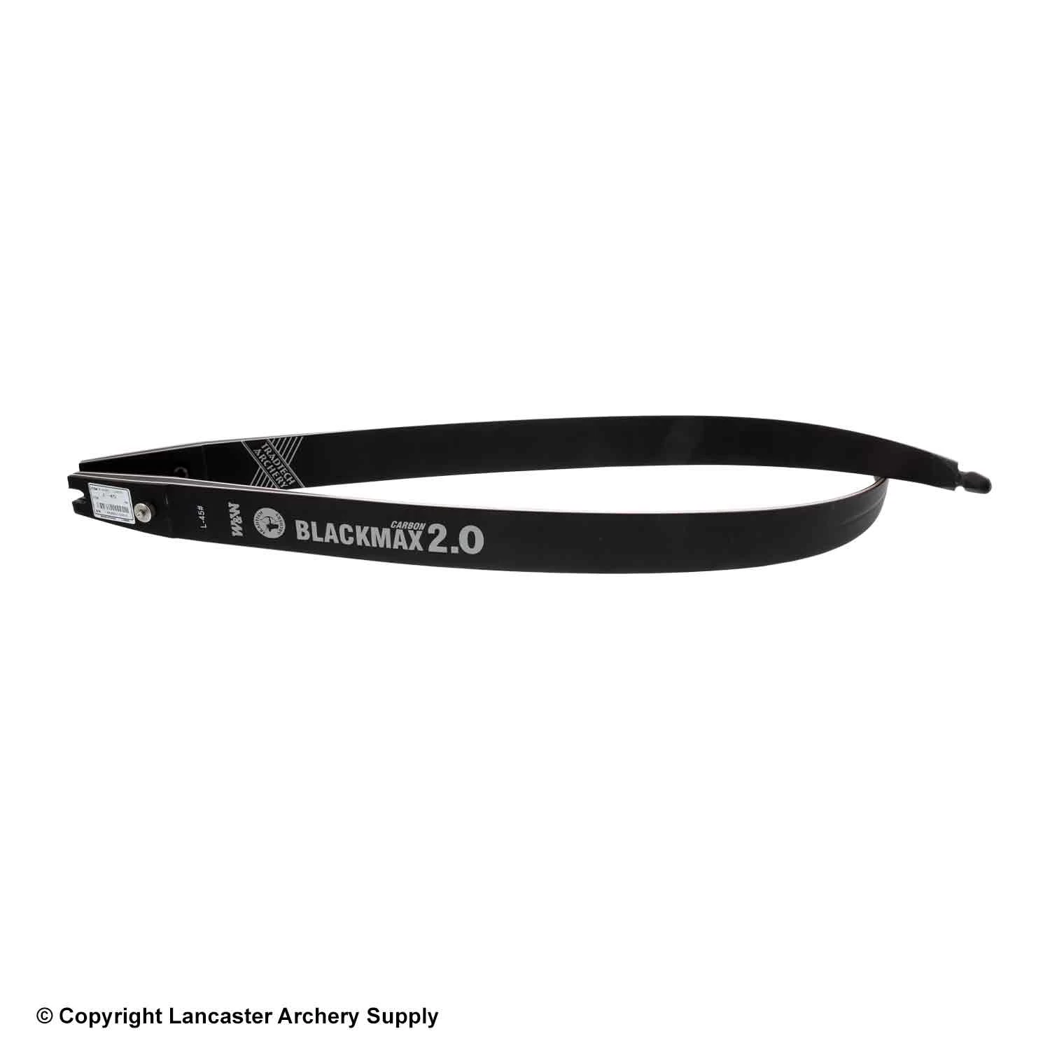 TradTech Black Max 2.0 Carbon/Wood Recurve Limbs (Open Box X1030428) 3 TradTech Black Max 2.0 Carbon/Wood Recurve Limbs (Open Box X1030428)