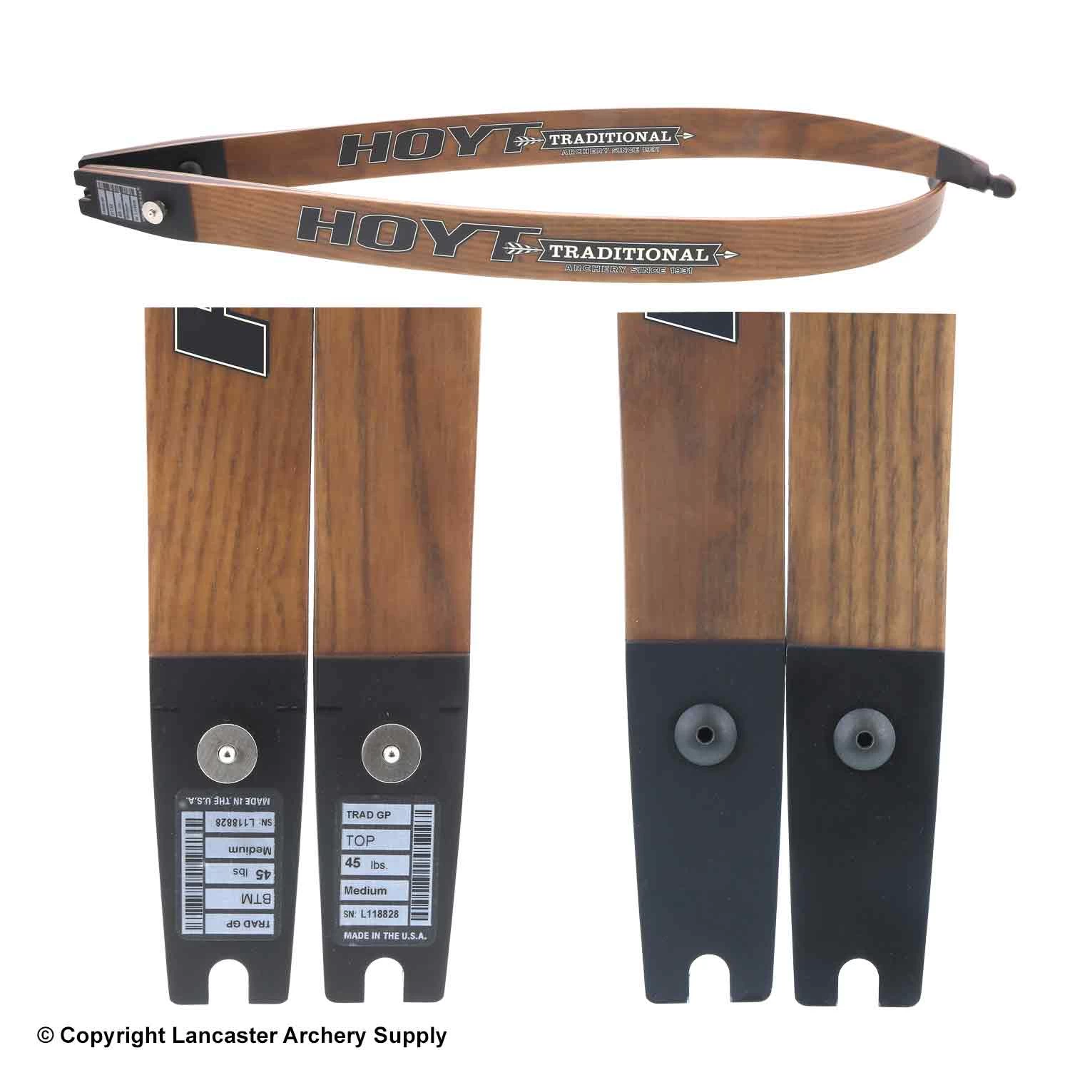 Hoyt Satori Traditional Recurve Limbs (Open Box X1031018) 4 Hoyt Satori Traditional Recurve Limbs (Open Box X1031018) - Image 2