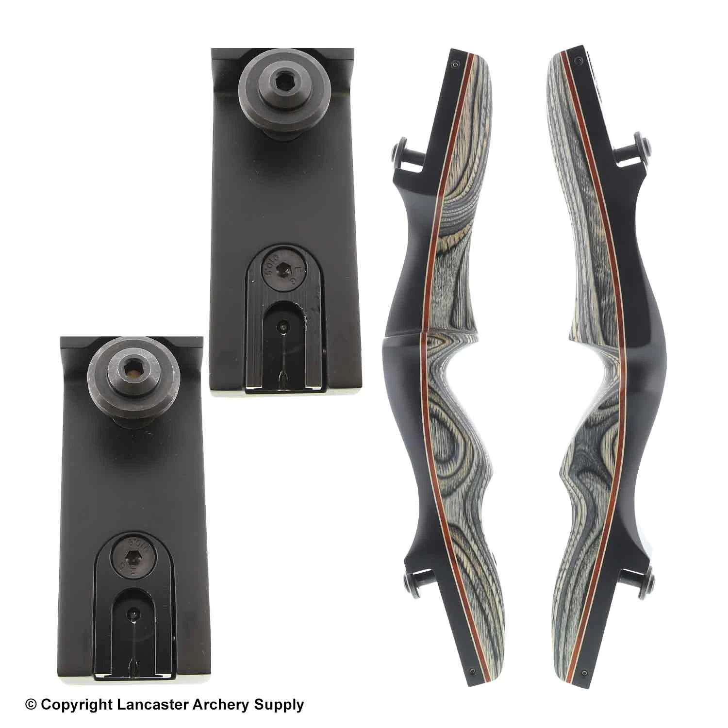 Bearpaw Penthalon Shadow 17" Recurve Riser (Open Box X1031028) 4 Bearpaw Penthalon Shadow 17" Recurve Riser (Open Box X1031028) - Image 2