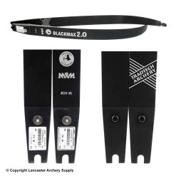 TradTech Black Max 2.0 Glass/Wood Recurve Limbs (Open Box X1031037) -Shooting Shop X1031037a