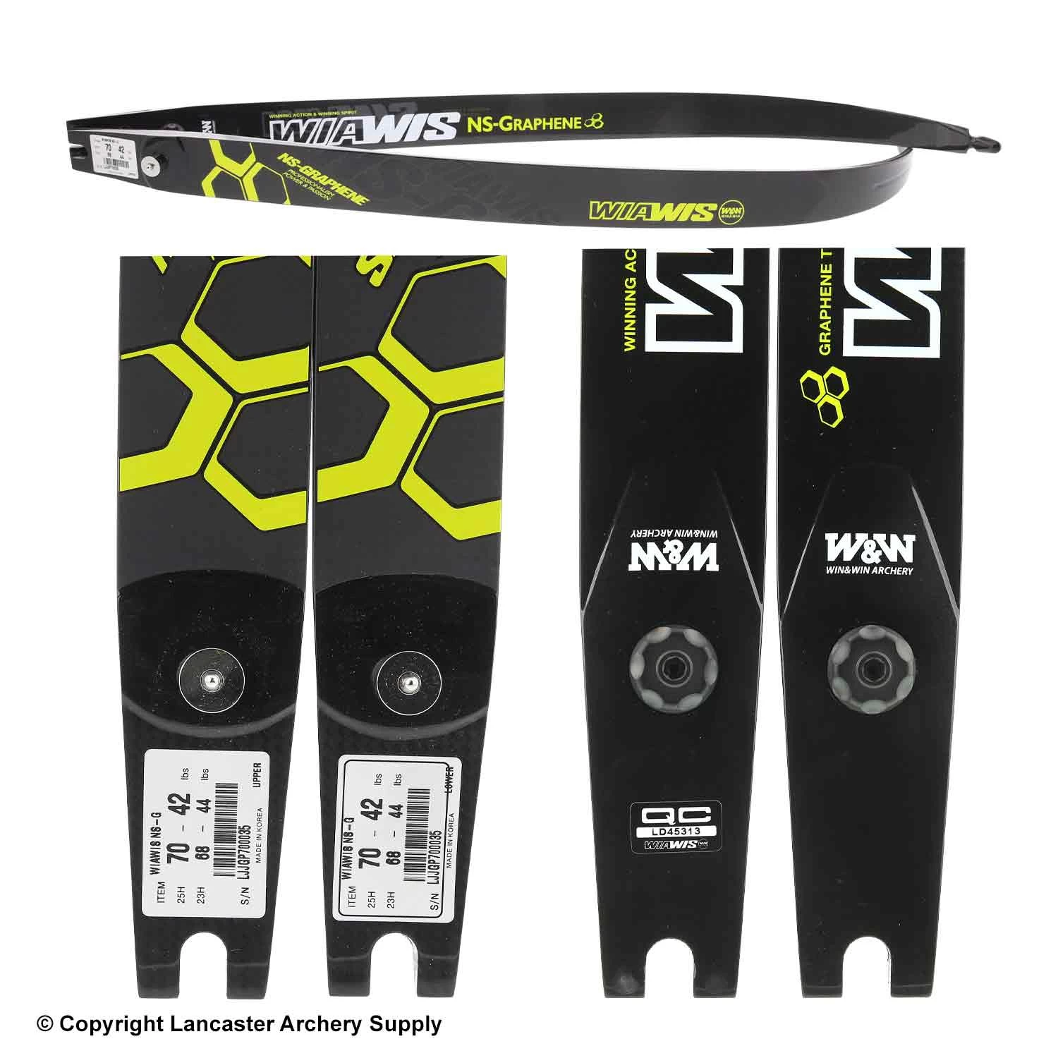 Win&Win WIAWIS NS-G Recurve Limbs (Open Box X1032003) 4 Win&Win WIAWIS NS-G Recurve Limbs (Open Box X1032003) - Image 2