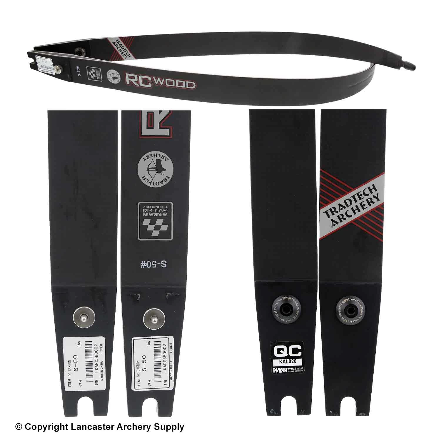 TradTech RC Carbon/Wood Recurve Limbs (Open Box X1032306) 4 TradTech RC Carbon/Wood Recurve Limbs (Open Box X1032306) - Image 2