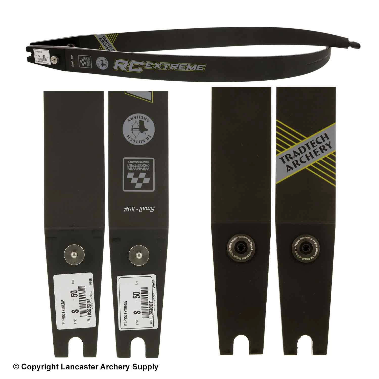 TradTech RC Extreme Carbon/Foam Recurve Limbs (Open Box X1032916) 4 TradTech RC Extreme Carbon/Foam Recurve Limbs (Open Box X1032916) - Image 2