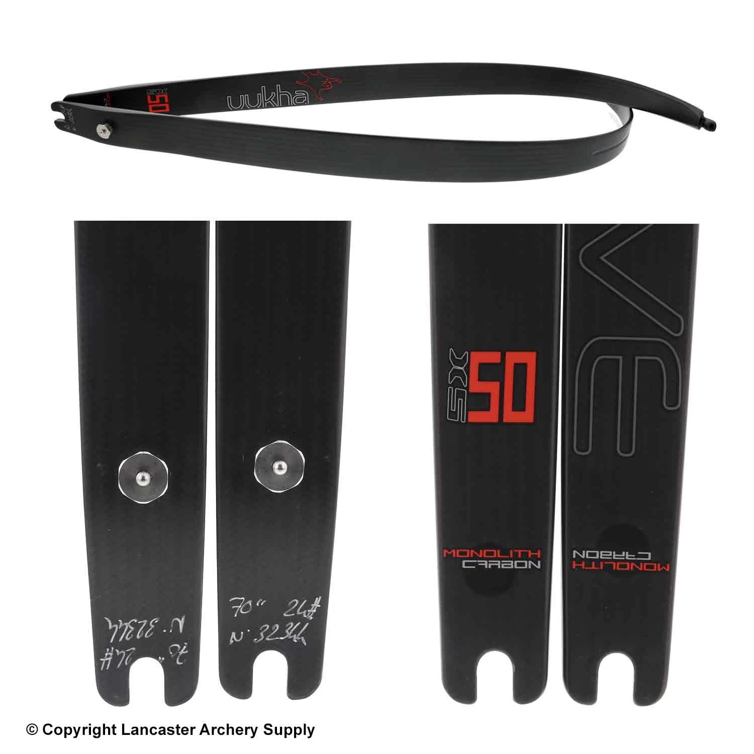 Uukha SX50 ILF Recurve Limbs (Open Box X1033539) 4 Uukha SX50 ILF Recurve Limbs (Open Box X1033539) - Image 2