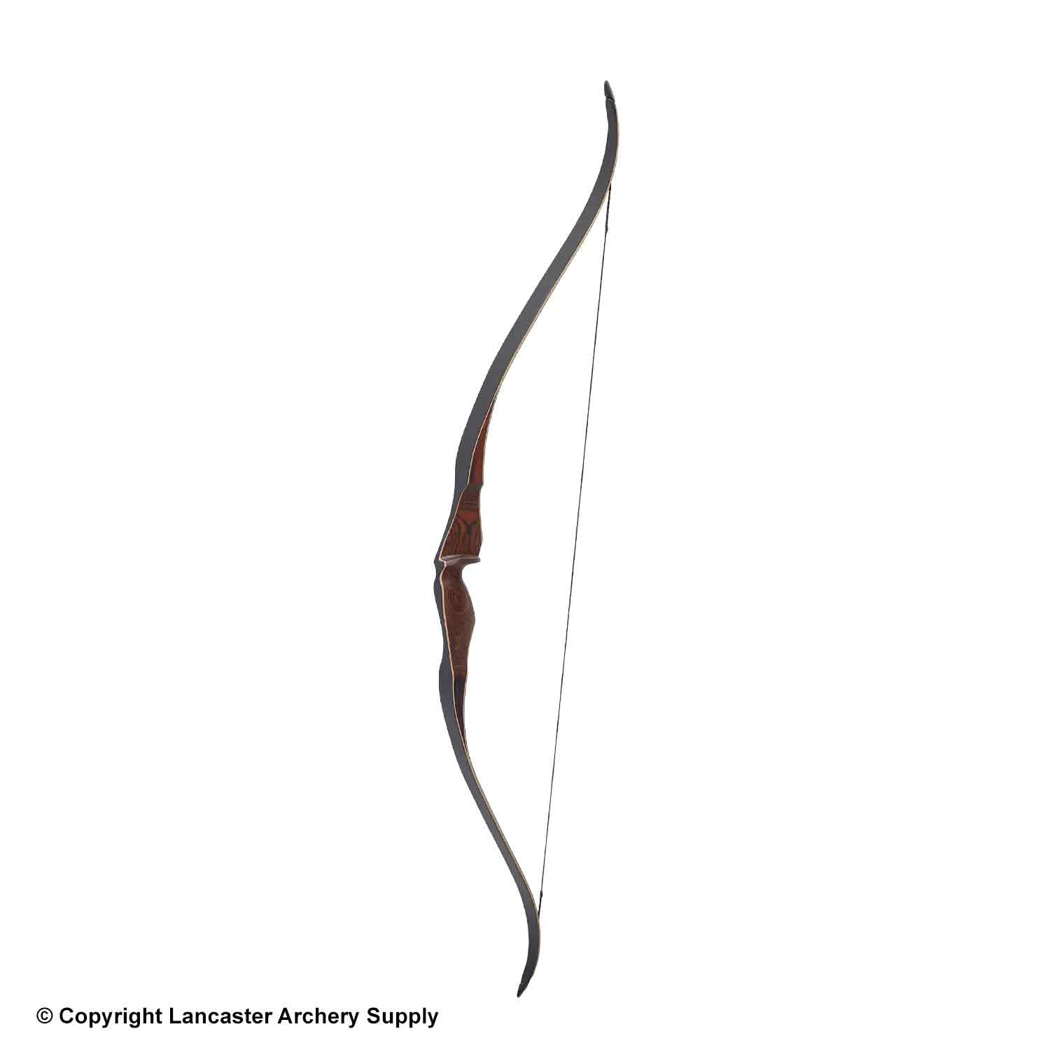 Galaxy Black Ridge 62" One-Piece Recurve Bow (Open Box X1033655) 3 Galaxy Black Ridge 62" One-Piece Recurve Bow (Open Box X1033655)